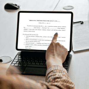 Turto priėmimo perdavimo aktas (parduodant)