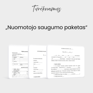 Nuomotojo saugumo paketas